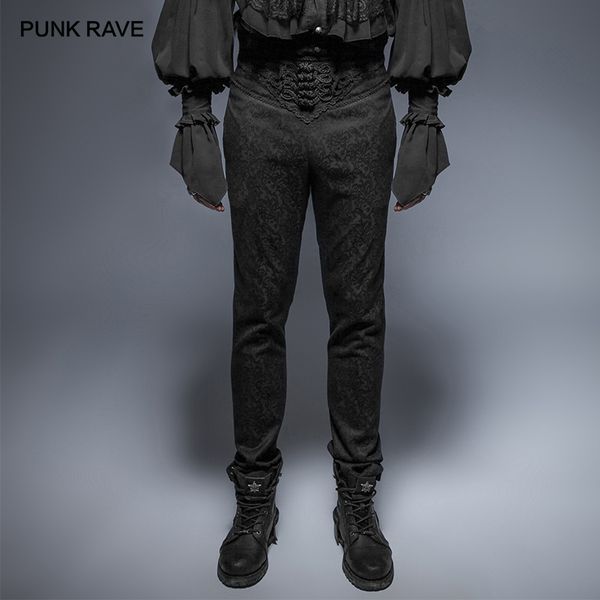 punk rave men's gothic spring autumn vintage button slim man feet pants party club leisure slim version men trousers, Black
punk rave men's gothic spring autumn vintage button slim man feet pants party club leisure slim version men trousers, Black