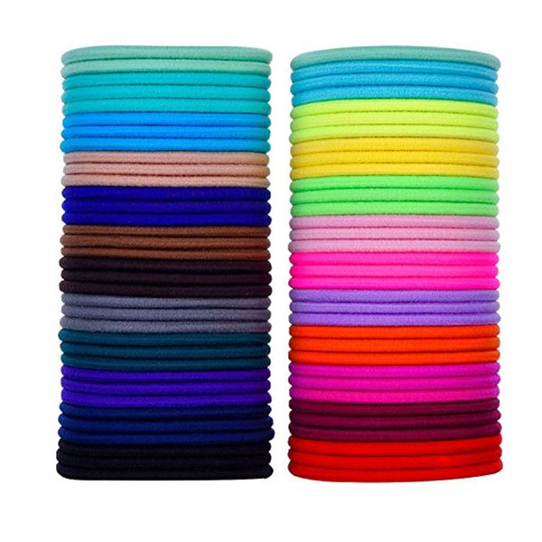 100 pieces 4cm multicolor elastic hair bands hair tie no metal gentle elastics, Golden;white
100 pieces 4cm multicolor elastic hair bands hair tie no metal gentle elastics, Golden;white