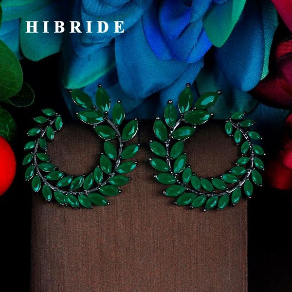 stud hibride luxury design leaf shape multicolor cubic zironia white gold color earring for women jewelry boucle d'oreille e-770, Golden;silver
stud hibride luxury design leaf shape multicolor cubic zironia white gold color earring for women jewelry boucle d'oreille e-770, Golden;silver