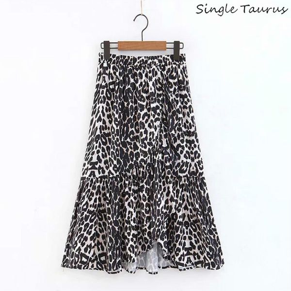 elastic waist fashion leopard print skirts women high street ruffles long skirt 2019 spring loose a-line jupe femme streetwear, Black
elastic waist fashion leopard print skirts women high street ruffles long skirt 2019 spring loose a-line jupe femme streetwear, Black