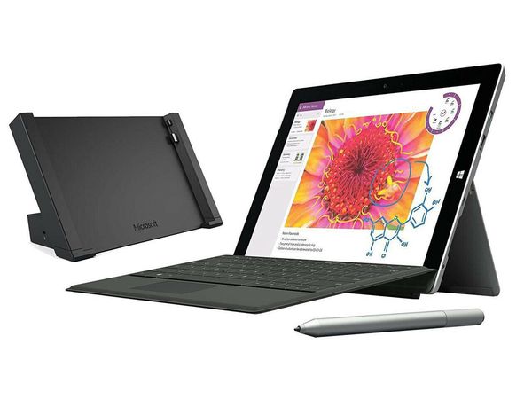 Micro oft urface 3 10 8 128gb 4g tablet docking tation keyboard and pen
Micro oft urface 3 10 8 128gb 4g tablet docking tation keyboard and pen