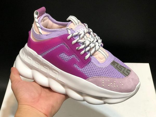2019 chain reaction sneakers casual shoes mens womens designer trainers snow leopard blue mesh rubber leather scarpe schuhe zapatos, Black
2019 chain reaction sneakers casual shoes mens womens designer trainers snow leopard blue mesh rubber leather scarpe schuhe zapatos, Black