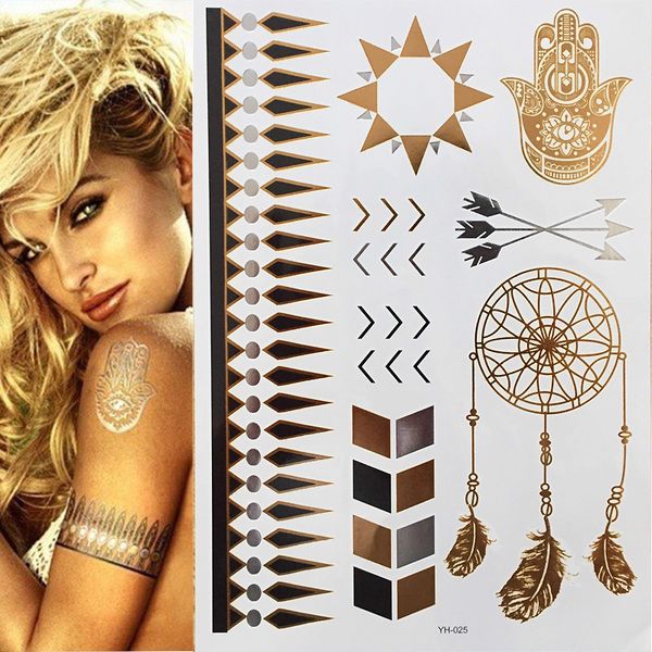 boho style angle wing temporary metallic tattoo, gold body paint women tattoo stickers 
boho style angle wing temporary metallic tattoo, gold body paint women tattoo stickers