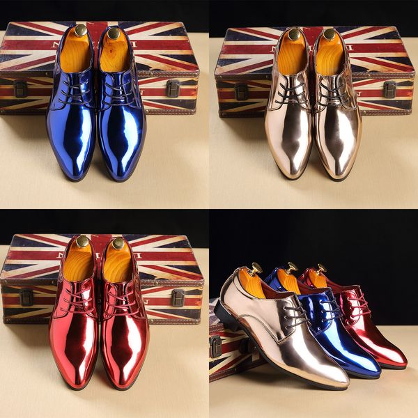 m-anxiu big size 37-48 trend pointed toe men leather shoes fashion bright business shoes casual wedding hard-wearing shoes, Black
m-anxiu big size 37-48 trend pointed toe men leather shoes fashion bright business shoes casual wedding hard-wearing shoes, Black