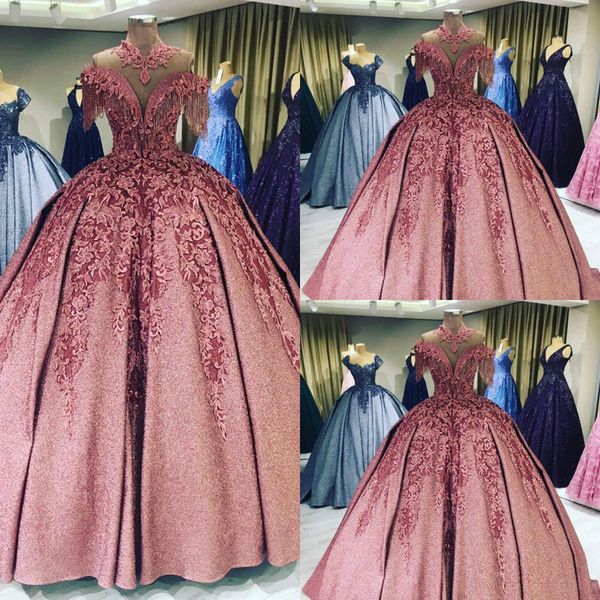 2020 arabic ball gown quinceanera dresses luxurious lace beading princess prom vintage party dresses for sweet 16 girls, Blue;red
2020 arabic ball gown quinceanera dresses luxurious lace beading princess prom vintage party dresses for sweet 16 girls, Blue;red
