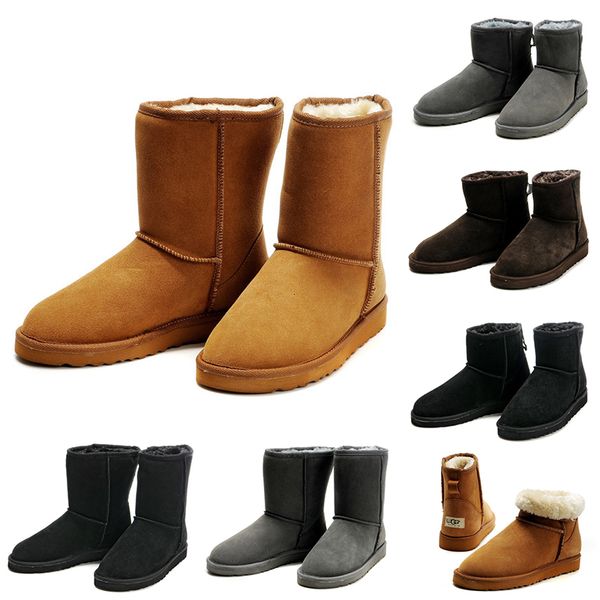 2020 new luxury designer mens boots ankle knee winter snow booties classic mini short half men australian boots 41-45
2020 new luxury designer mens boots ankle knee winter snow booties classic mini short half men australian boots 41-45