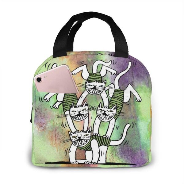 noisydesigns cats graffiti cartoon lunch bag pouch storage box insulated thermal cooler picnic tote for women kids, Blue;pink
noisydesigns cats graffiti cartoon lunch bag pouch storage box insulated thermal cooler picnic tote for women kids, Blue;pink