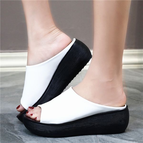slippers women summer platform sandals fashion wedge shoes elegant korean leisure fish mouth ladies white black
slippers women summer platform sandals fashion wedge shoes elegant korean leisure fish mouth ladies white black