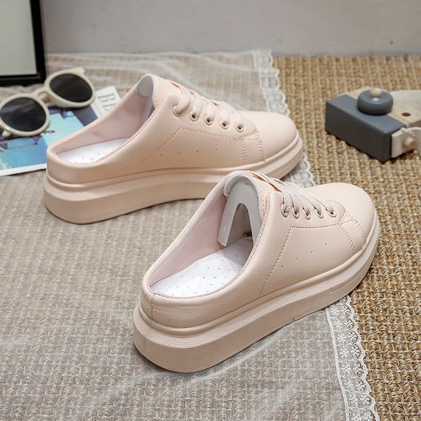female shoes ladies' slippers platform cover toe loafers slides med lady 2020 flat summer girl pu fabric, Black
female shoes ladies' slippers platform cover toe loafers slides med lady 2020 flat summer girl pu fabric, Black