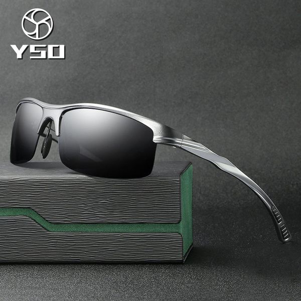 yso sunglasses men polarized uv400 aluminium magnesium frame sun glasses driving glasses semi rimless accessories for men 8213, White;black
yso sunglasses men polarized uv400 aluminium magnesium frame sun glasses driving glasses semi rimless accessories for men 8213, White;black
