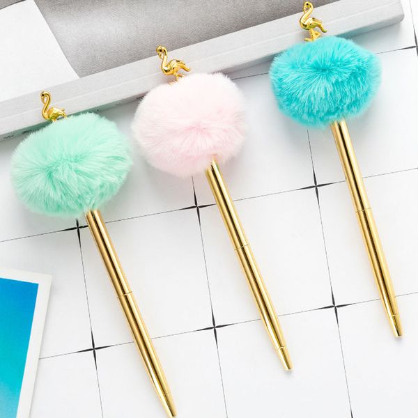 metal hair ball ballpoint pens business office school stationery supplies valentine's day christmas gift, Blue;orange
metal hair ball ballpoint pens business office school stationery supplies valentine's day christmas gift, Blue;orange