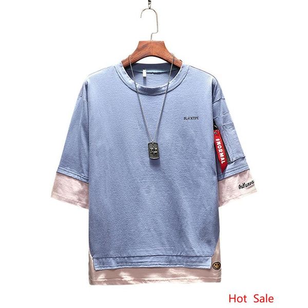 krean style mens hip-hop tee music rapper t-shirts hiphop rap male tshirt fake two pieces shirt men, White;black
krean style mens hip-hop tee music rapper t-shirts hiphop rap male tshirt fake two pieces shirt men, White;black