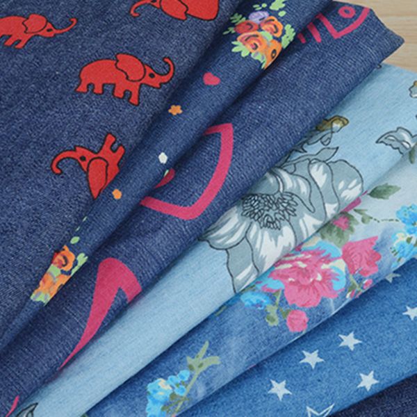 wide 150cm soft thin colored printed washed cotton denim fabric blue jean material by the half yard for pants skirt summer shirt, Black;white
wide 150cm soft thin colored printed washed cotton denim fabric blue jean material by the half yard for pants skirt summer shirt, Black;white