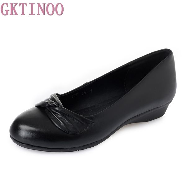 gktinoo new cowhide women's high heels pumps wedges heel round toe genuine leather black shoes for office lady women plus size
gktinoo new cowhide women's high heels pumps wedges heel round toe genuine leather black shoes for office lady women plus size
