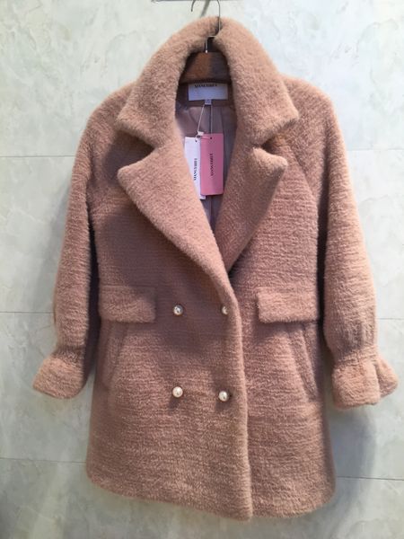 woman wool coat jackets outerwear elegant jacket warm with pearl long overcoat for ladies y190926, Black
woman wool coat jackets outerwear elegant jacket warm with pearl long overcoat for ladies y190926, Black
