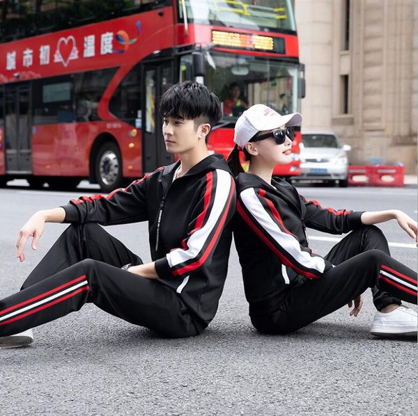 fitness autumn winter couple sports casual sportswear running group activity school uniform receiving awards suit cotton new fashion
fitness autumn winter couple sports casual sportswear running group activity school uniform receiving awards suit cotton new fashion