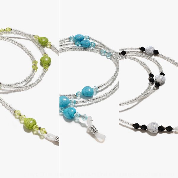 bead chain crystal beads handmade chain crystal glasses glasses rope four-color love style, Blue
bead chain crystal beads handmade chain crystal glasses glasses rope four-color love style, Blue