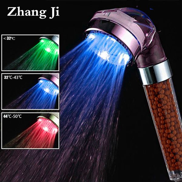 zhang ji spa 3 цвета led насадка для душа температура датчик света генератор потока воды насадка для душа водосбережение фильтр ванна крепеж
zhang ji spa 3 цвета led насадка для душа температура датчик света генератор потока воды насадка для душа водосбережение фильтр ванна крепеж