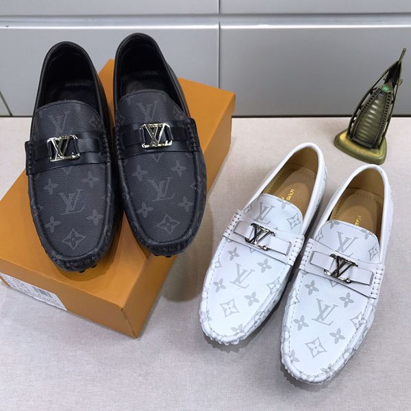 Newa t luxury de igner fa hion men hoe printing leather flat formal hoe metal button pea ca ual hoe neaker high quality
Newa t luxury de igner fa hion men hoe printing leather flat formal hoe metal button pea ca ual hoe neaker high quality