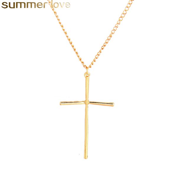 simple design cross pendant necklace polishing small tiny necklaces for women religious jewelry gifts, Silver
simple design cross pendant necklace polishing small tiny necklaces for women religious jewelry gifts, Silver