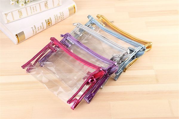 lady makeup pouch waterproof transparent cosmetic bag hanging toiletries travel organizer casual purse 5 colors
lady makeup pouch waterproof transparent cosmetic bag hanging toiletries travel organizer casual purse 5 colors