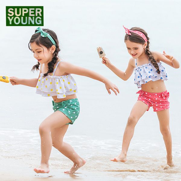 summer baby girl cute two piece swimsuit children dot bow cute bikinis set kids swimwear beach wear swim shorts bathing suit
summer baby girl cute two piece swimsuit children dot bow cute bikinis set kids swimwear beach wear swim shorts bathing suit