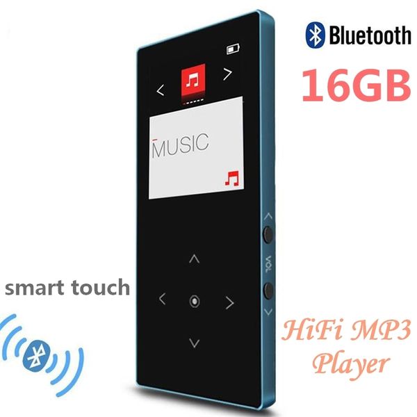 original chenfec-c8 hifi sound touch key mp3 player ultra thin 16gb music player 50 hours playback with voice recorder, fm radio