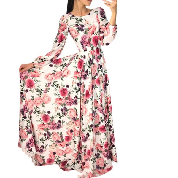 2018 sell dress female new fashion women floral print bohemia party evening prom swing floor-length long dresses vestidos, Black;gray
2018 sell dress female new fashion women floral print bohemia party evening prom swing floor-length long dresses vestidos, Black;gray