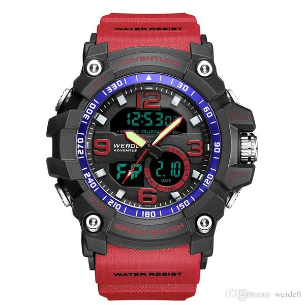 weide factory wholesale price lcd waterproof custom brand multi-functional digital watch sport wrist men watch, Slivery;brown
weide factory wholesale price lcd waterproof custom brand multi-functional digital watch sport wrist men watch, Slivery;brown