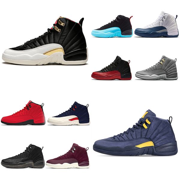 2020 new jumpman 12 12s dark grey men basketball shoes reverse taxi game royal flu mens trainers sports sneakers size 7-13
2020 new jumpman 12 12s dark grey men basketball shoes reverse taxi game royal flu mens trainers sports sneakers size 7-13