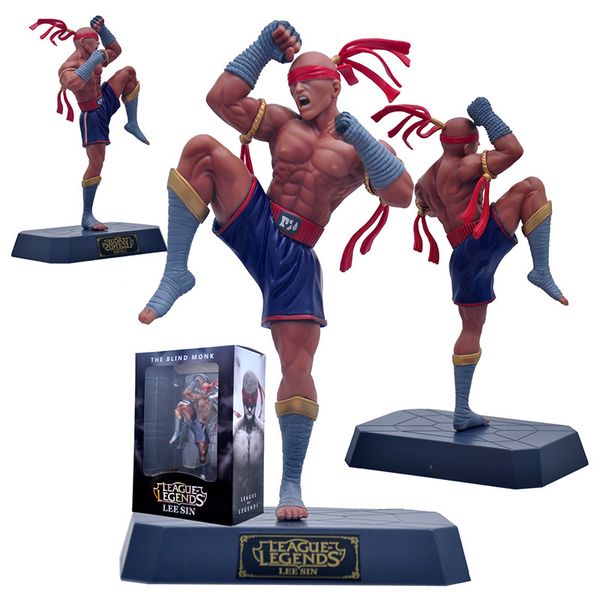 19cm lol the blind monk lee sin action figures game hero anime pvc model collection toy garage kit movable model doll kids gift t200118
19cm lol the blind monk lee sin action figures game hero anime pvc model collection toy garage kit movable model doll kids gift t200118
