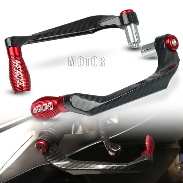 

for hypermotard 796/821/929/strada/1100/s/evo sp motorcycle 7/8" 22mm handlebar handle brake clutch lever guard protector