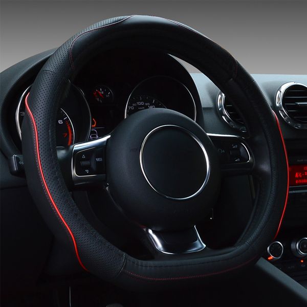 glcc car steering wheel cover leather breathable auto car styling 38cm auto interior accessories
glcc car steering wheel cover leather breathable auto car styling 38cm auto interior accessories