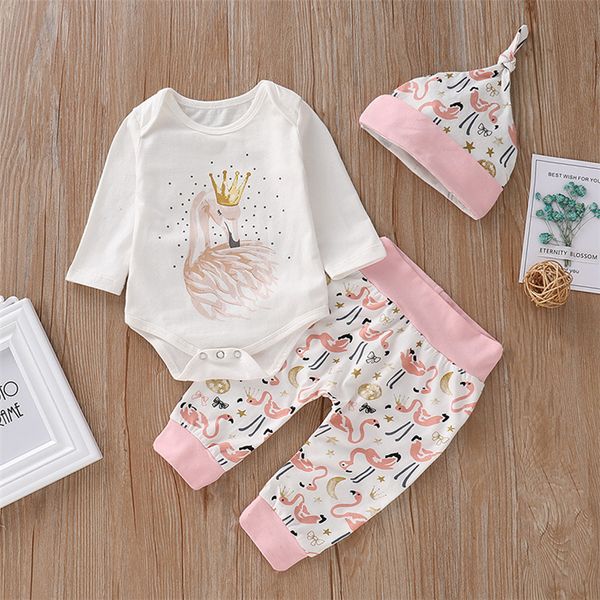 flamingo baby girl clothes baby bodysuits long sleeve+long pants+hat 3 piece sets kids clothing sets kids designer clothes girls fj168, White
flamingo baby girl clothes baby bodysuits long sleeve+long pants+hat 3 piece sets kids clothing sets kids designer clothes girls fj168, White