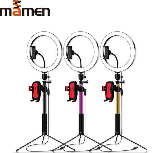 mamen led dimmable 10 inch ring light 26cm pgraphy video studio lighting for youtube live streaming p camera with tripod
mamen led dimmable 10 inch ring light 26cm pgraphy video studio lighting for youtube live streaming p camera with tripod