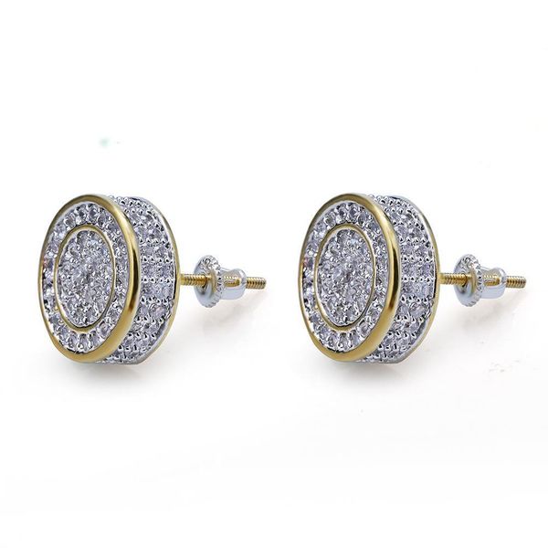 new fashion luxury designer earrings for mens iced out bling cz gold silver stud earrings mens diamond rock punk round earrings wedding g, Golden;silver
new fashion luxury designer earrings for mens iced out bling cz gold silver stud earrings mens diamond rock punk round earrings wedding g, Golden;silver