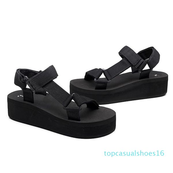 cosmagic fashion women sandals 2020 new summer beach wedge trifle hook loop black platform sandalias shoe t16
cosmagic fashion women sandals 2020 new summer beach wedge trifle hook loop black platform sandalias shoe t16