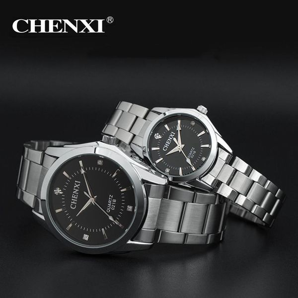 2018 couple watch vintage men women wristwatches business analog quartz watch steel watchband lovers gift, Slivery;brown
2018 couple watch vintage men women wristwatches business analog quartz watch steel watchband lovers gift, Slivery;brown