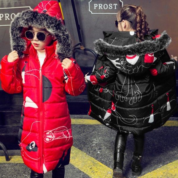 girls winter plus thick coats fashion cotton padded fur hooded parka children thicken warm outwear girls clothing jackets 5-12 t, Blue;gray
girls winter plus thick coats fashion cotton padded fur hooded parka children thicken warm outwear girls clothing jackets 5-12 t, Blue;gray