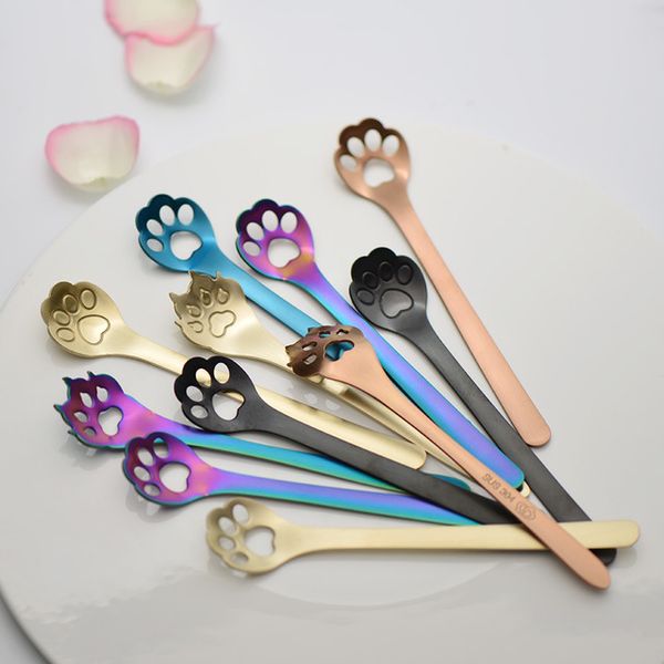 lovely cats claws dessert spoons cute creative stainless steel spoon demitasse espresso spoons for mixing, tea, coffee, cappuccino, dessert
lovely cats claws dessert spoons cute creative stainless steel spoon demitasse espresso spoons for mixing, tea, coffee, cappuccino, dessert