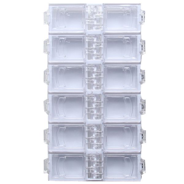 nail art decorations portable 12 grids plastic cosmetic container rhinestone jewelry organizer storage box diamond, Silver;gold
nail art decorations portable 12 grids plastic cosmetic container rhinestone jewelry organizer storage box diamond, Silver;gold