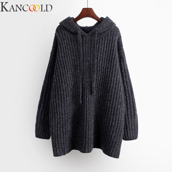 women's sweaters kancoold women autumn winter hooded solid color base sweater long sleeve fashion loose harajuku slim female, White;black
women's sweaters kancoold women autumn winter hooded solid color base sweater long sleeve fashion loose harajuku slim female, White;black