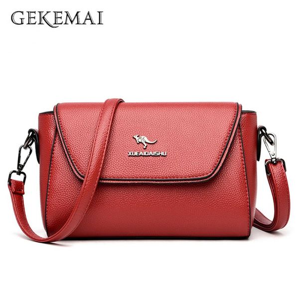 mini crossbody bags for women 2020 handbags fashion women leather shoulder bag multi-function messenger bag sac