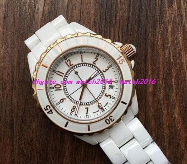 luxury watches new 0970 white ceramic 38mm automatic day new scratch resistant sapphire cool women watches, Slivery;brown
luxury watches new 0970 white ceramic 38mm automatic day new scratch resistant sapphire cool women watches, Slivery;brown