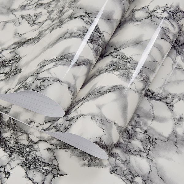 60cm width black white marble wallpaper mural pvc waterproof self-adhesive wall paper kitchen living room deskstickers
60cm width black white marble wallpaper mural pvc waterproof self-adhesive wall paper kitchen living room deskstickers