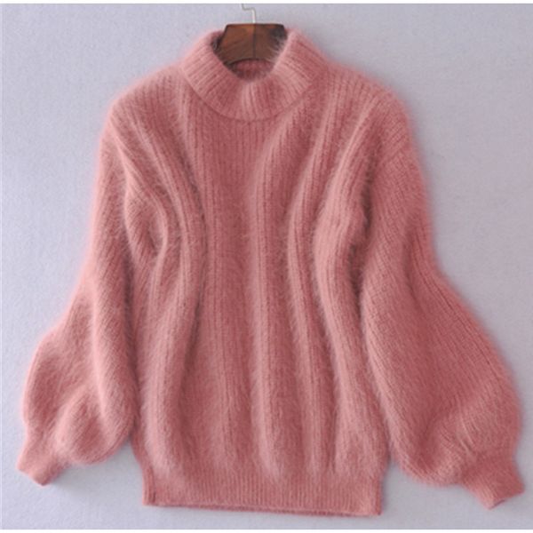 winter fluffy women's sweater with collar collar, pullovers with lantern sleeve, thickened warm women's 2020 sweaters, solid, White;black
winter fluffy women's sweater with collar collar, pullovers with lantern sleeve, thickened warm women's 2020 sweaters, solid, White;black