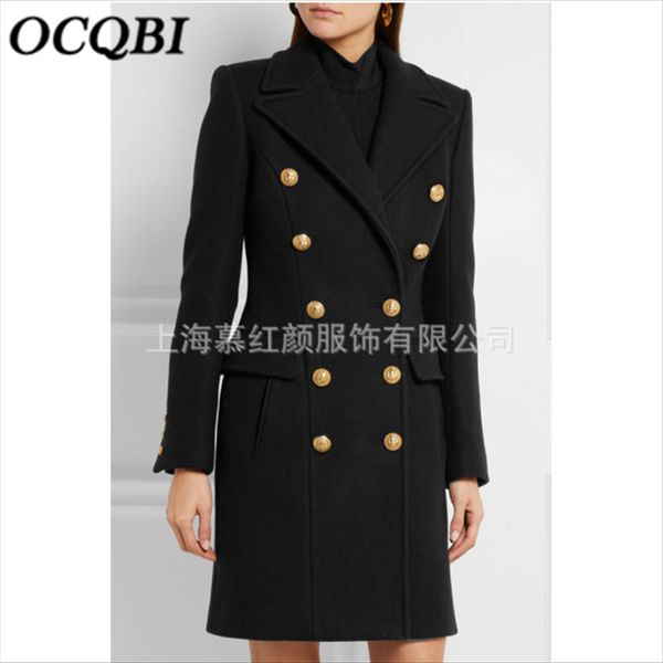 women's wool & blends 2021 plus size winter office lady korean coat double breasted fashion vintage black womens
women's wool & blends 2021 plus size winter office lady korean coat double breasted fashion vintage black womens