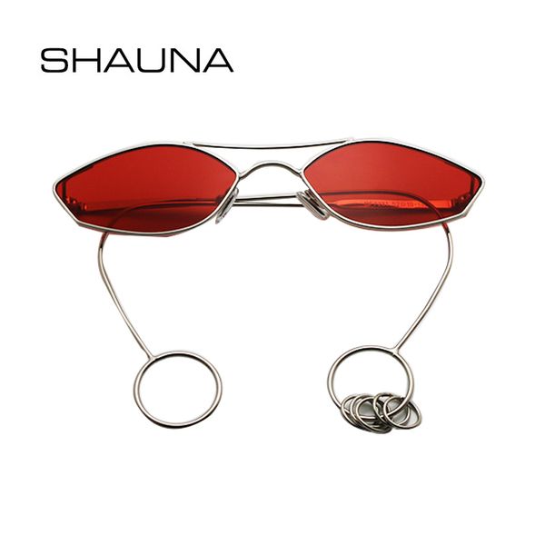 shauna уникальный small cat eye солнцезащитные очки женщины серьга железный обруч мода мужчины прозрачный красный фиолетовый солнцезащитные, White;black
shauna уникальный small cat eye солнцезащитные очки женщины серьга железный обруч мода мужчины прозрачный красный фиолетовый солнцезащитные, White;black