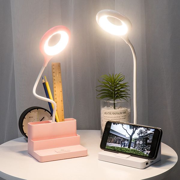 charging treasure pen holder dormitory charging dual-use eye protection student small desk lamp smart home creative product
charging treasure pen holder dormitory charging dual-use eye protection student small desk lamp smart home creative product