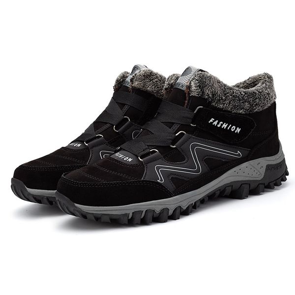 2019 winter plush boots men fashion snow plus size male work casual shoes comfortable ankle hx-068, Black
2019 winter plush boots men fashion snow plus size male work casual shoes comfortable ankle hx-068, Black